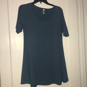 LulaRoe Slate Blue Classic T